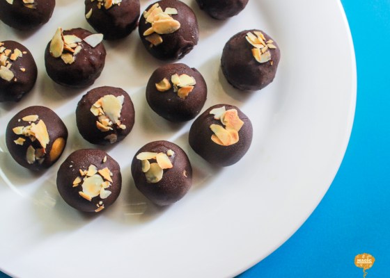 photo of Vegan Pumpkin and Peanut Butter Truffles