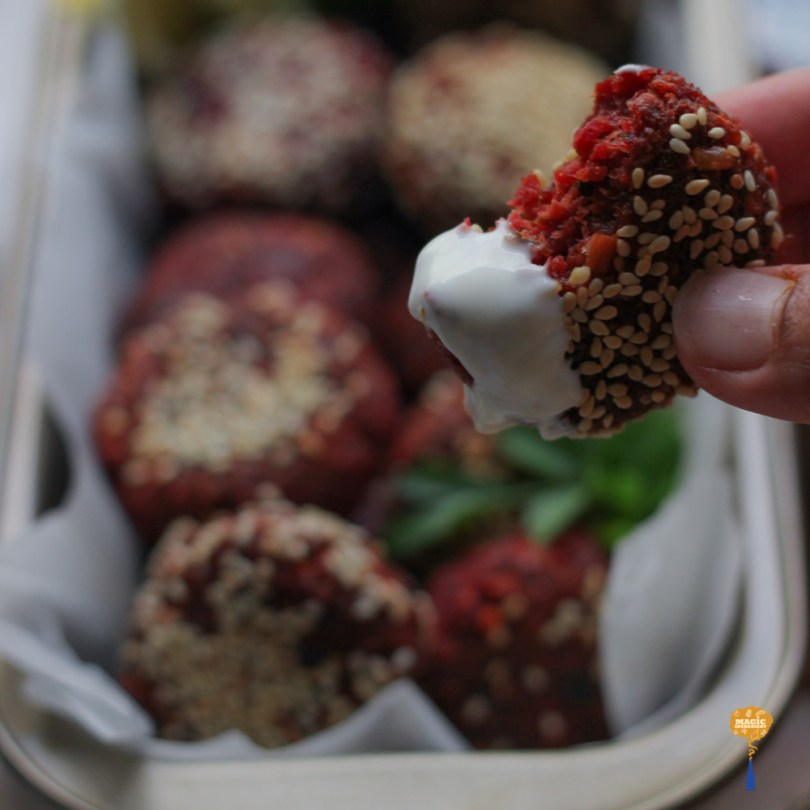 Photo of Beetroot Falafel