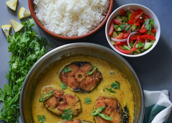 photo of Fish in Mustard Curry