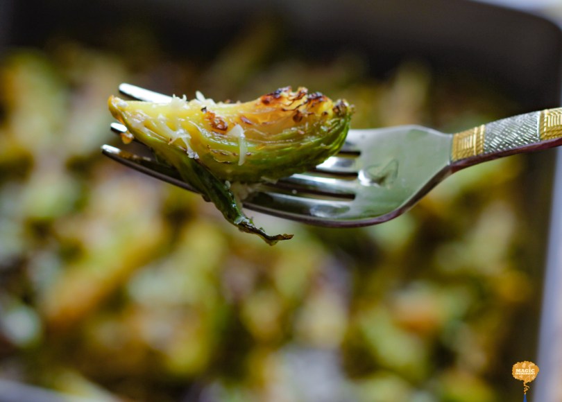 Photo of Baked Brussels Sprouts with Parmigiano Reggiano