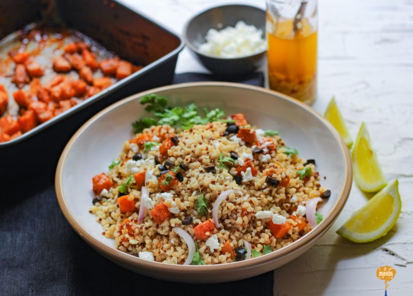 Photo of Butternut squash quinoa salad