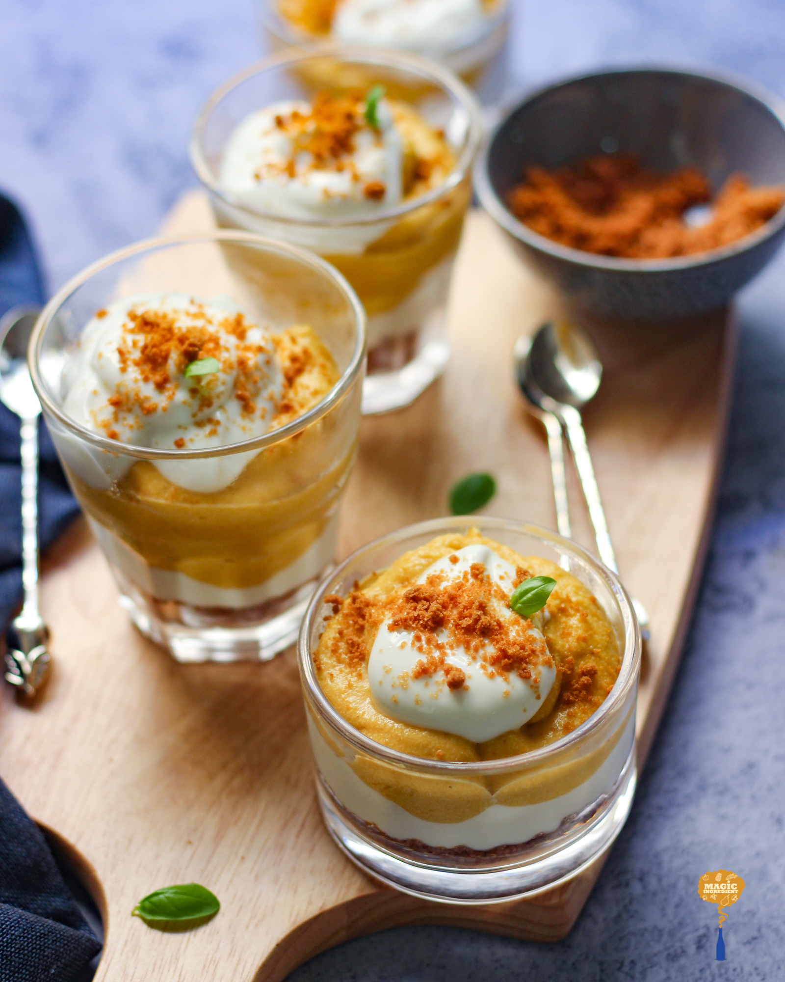 Photo of Pumpkin mousse with lotus