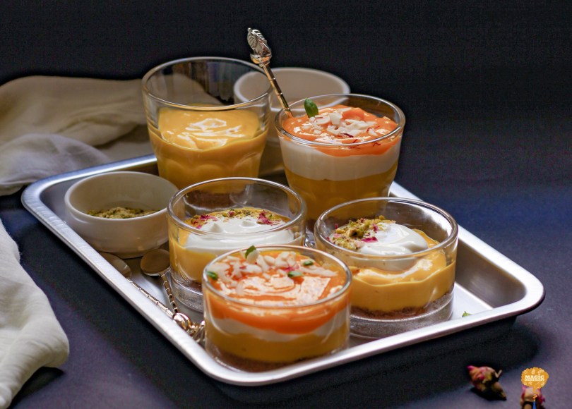 photo of Mango yogurt cheesecake
