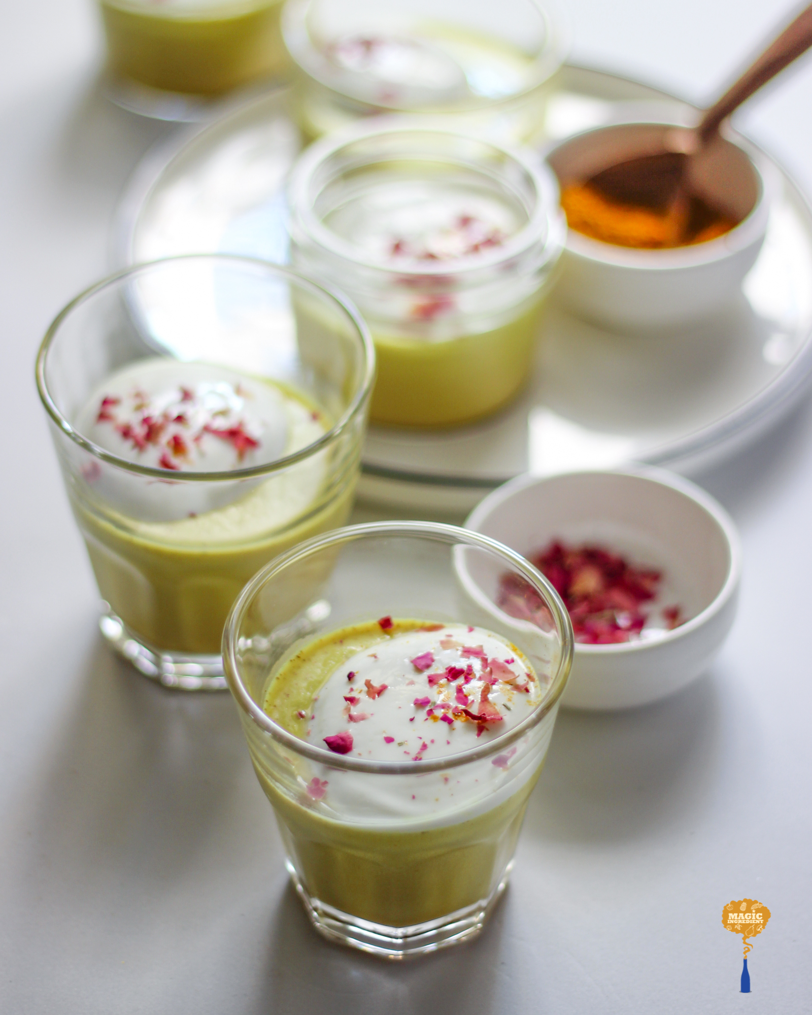 photo of Turmeric Panna Cotta