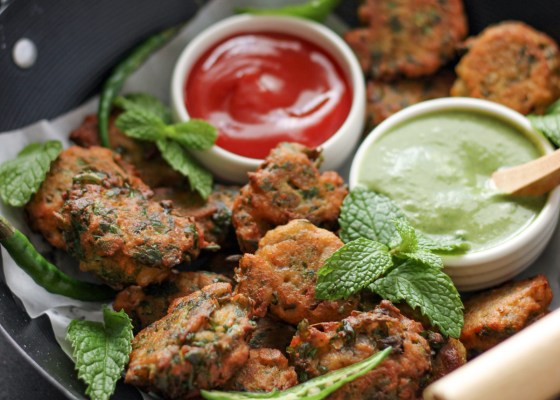 photo of Methi daal pakoras