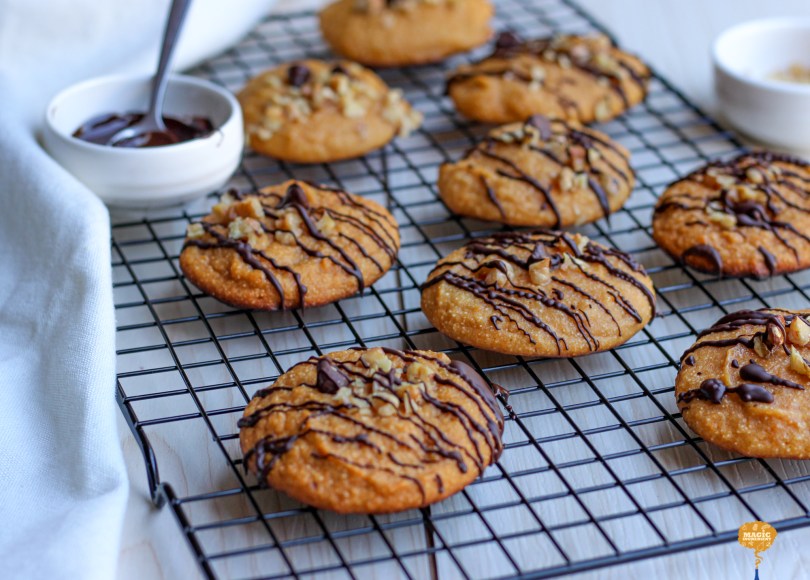 photo of Sweet potato cookies with semolina and honey
