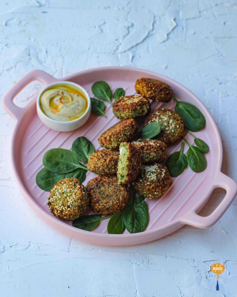 Recipe of spinach falafel
