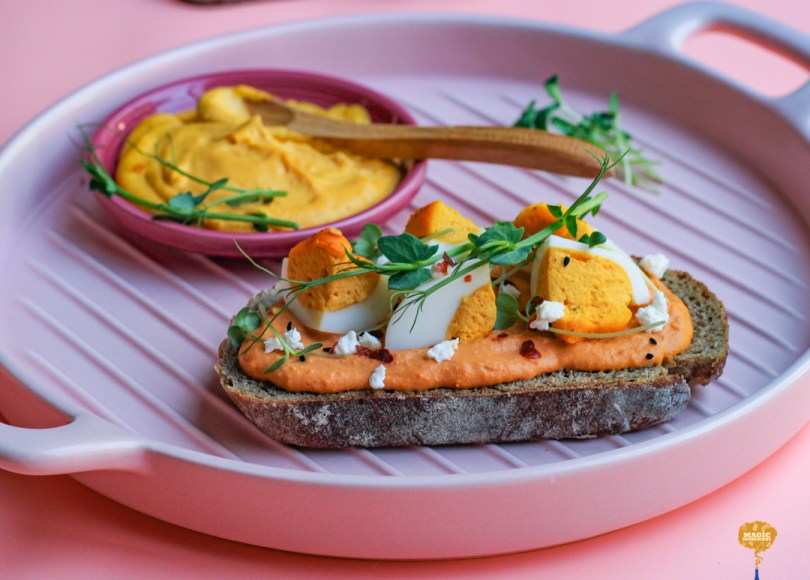 photo of Deviled Eggs Toast