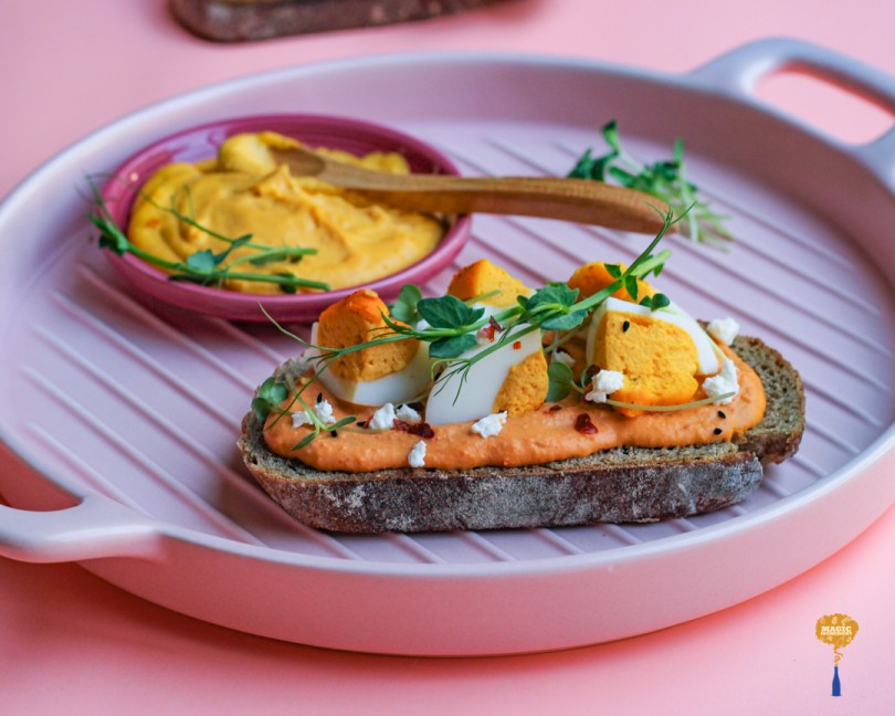 photo of Deviled Eggs Toast
