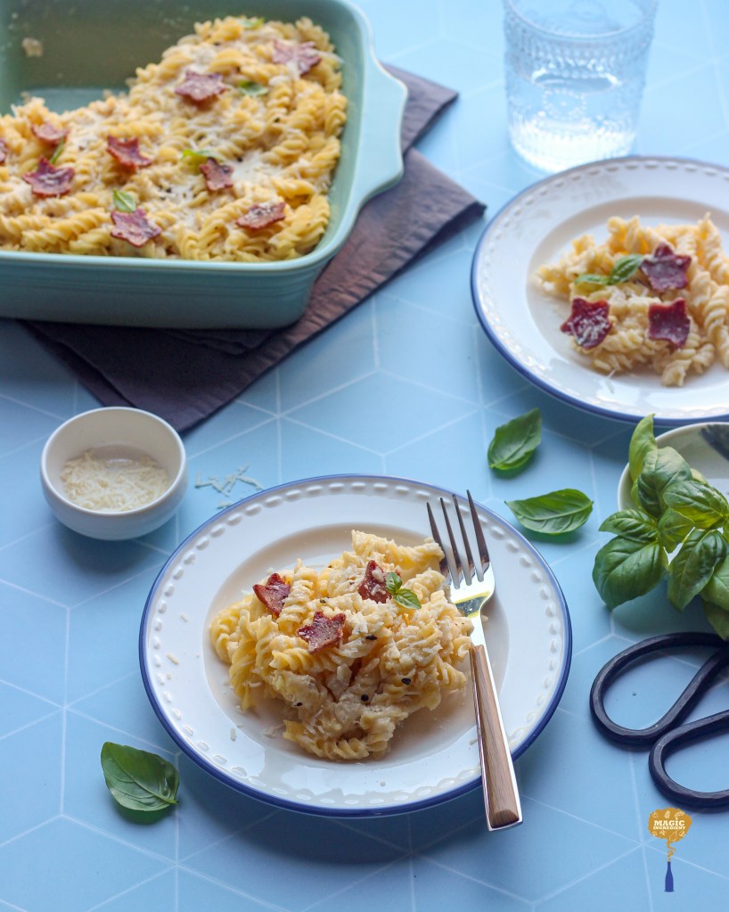 Recipe of cauliflower Mac and Cheese