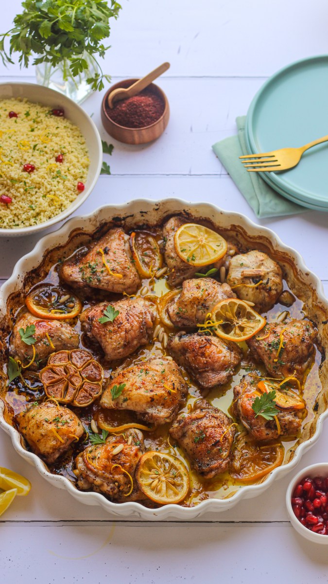 Lemon sumac baked chicken Magic Ingredient