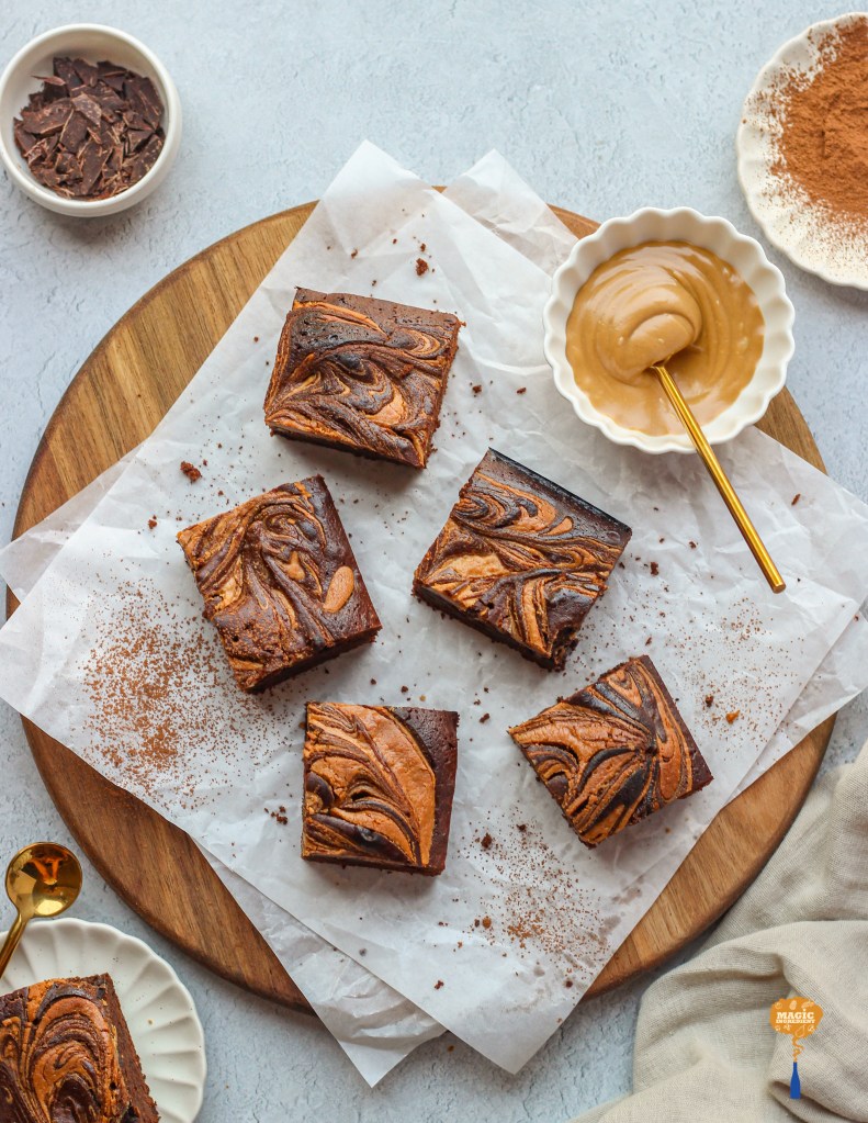 peanut butter swirl brownies