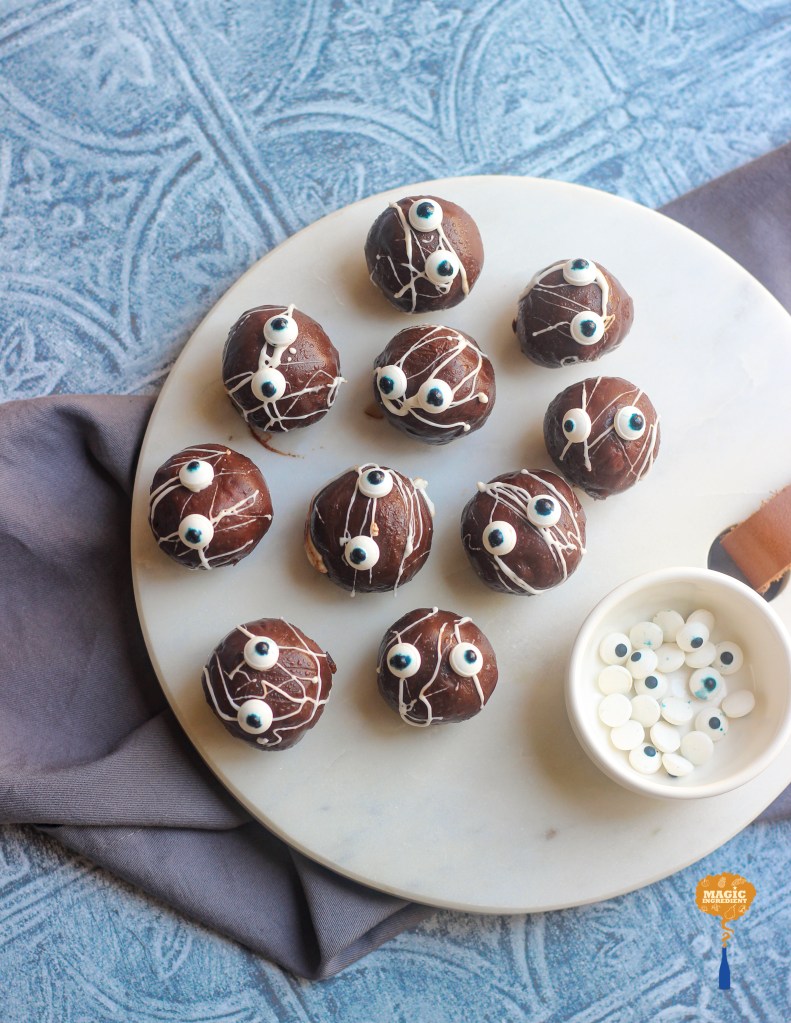 dates walnuts dark chocolate truffles