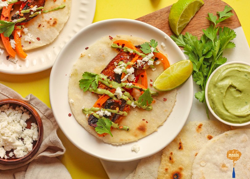 roasted Portobello Fajitas Tacos