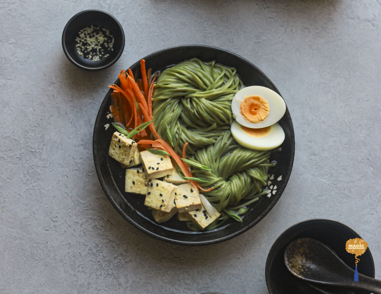 Matcha Soba Noodles in Miso Broth: A Comforting Dish – Magic