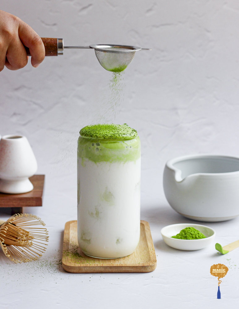Dalgona matcha