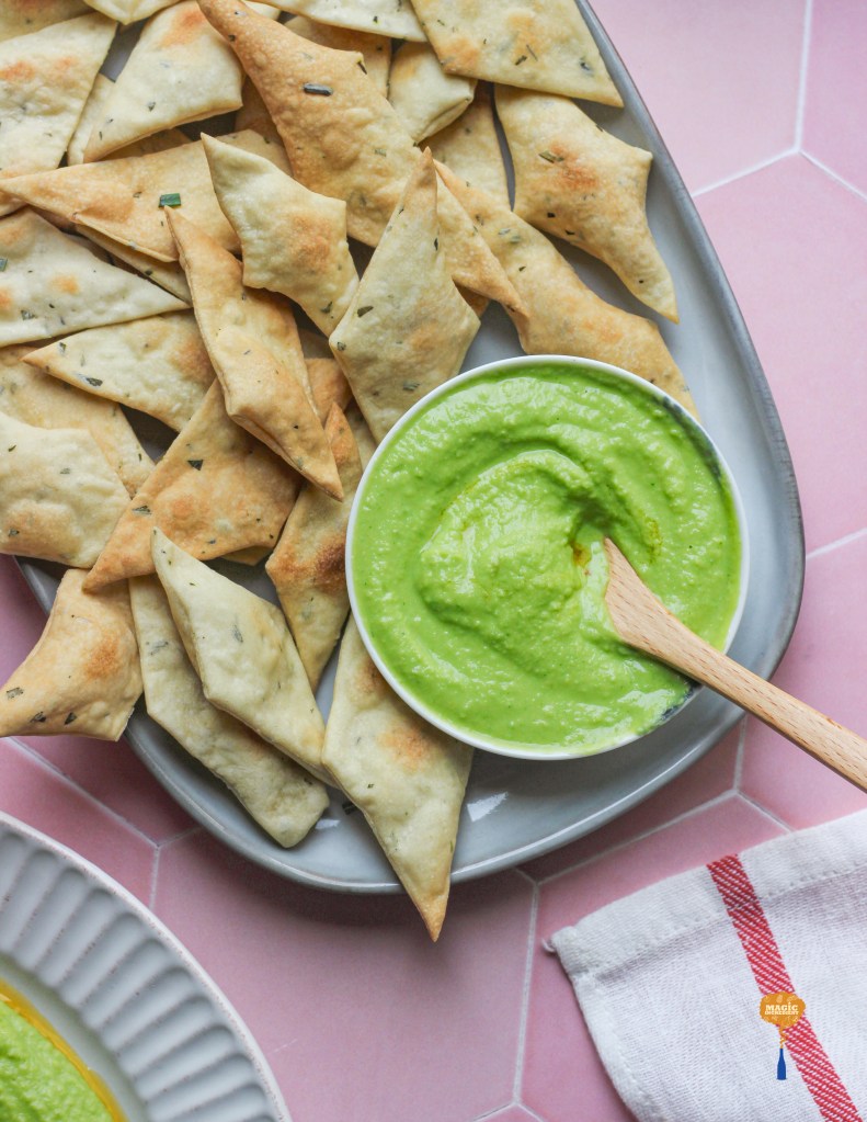 Rosemary pink salt crackers