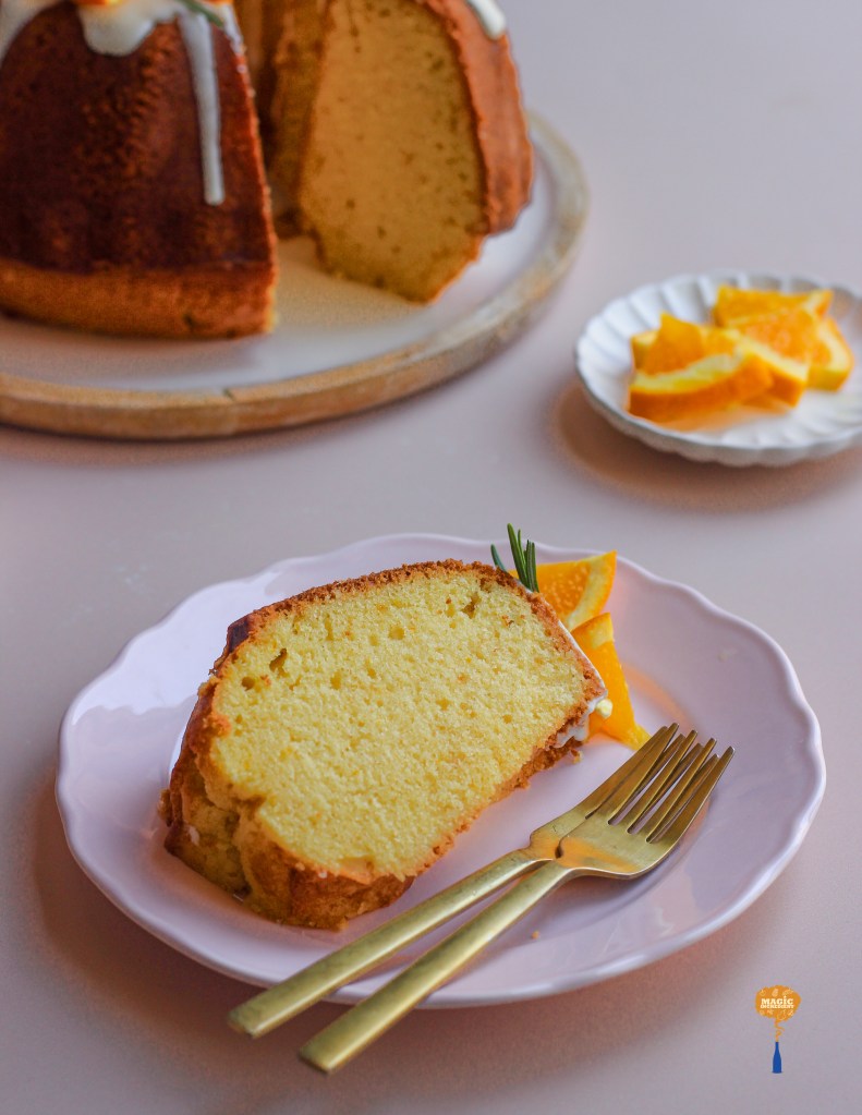 Orange bundt cake