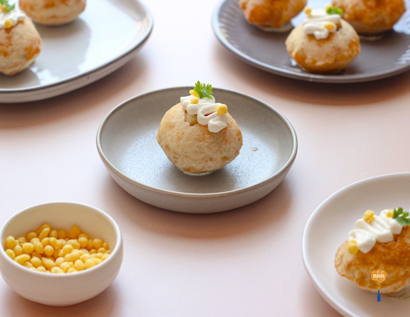 Stuffed pani puri- a healthy appetizer