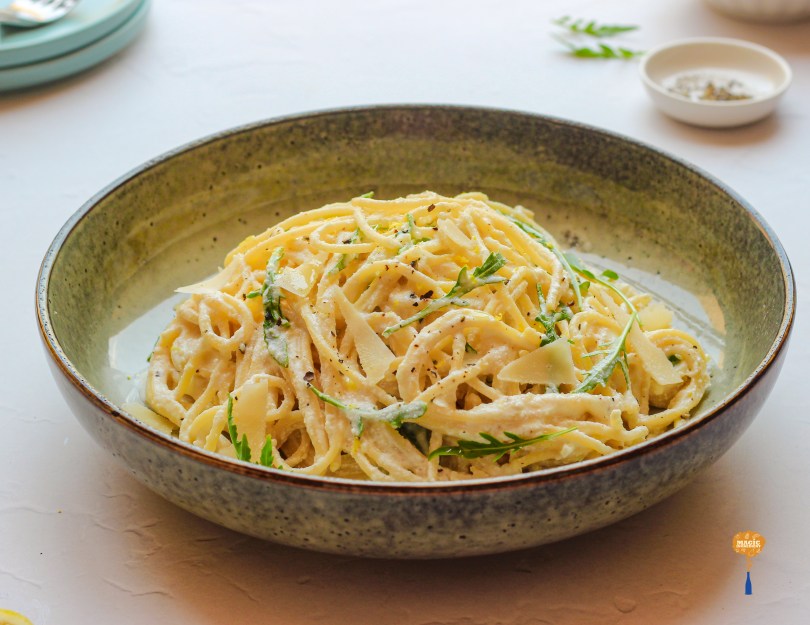 Lemon ricotta pasta
