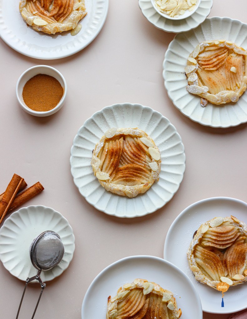 Easy pear galettes