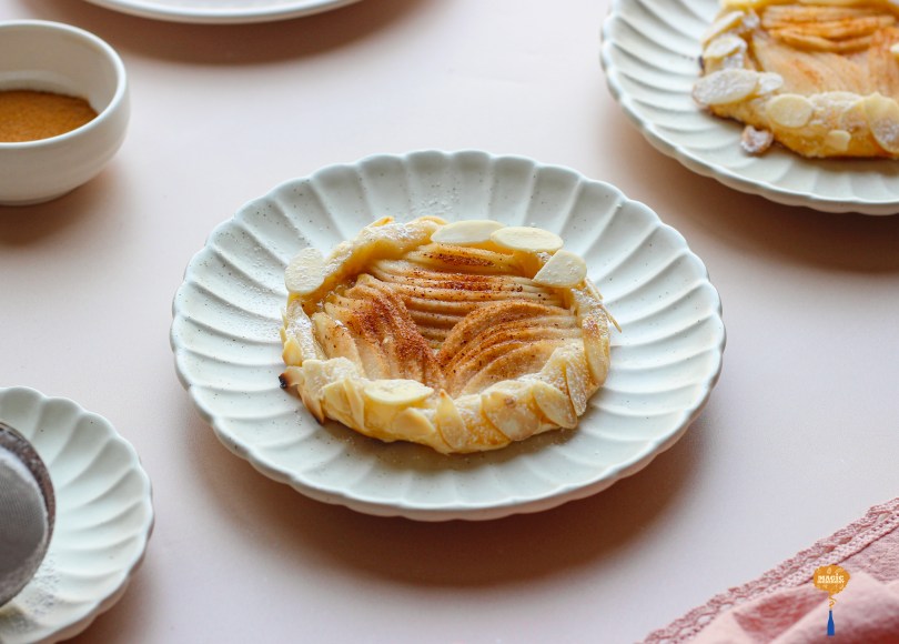 Easy pear galettes