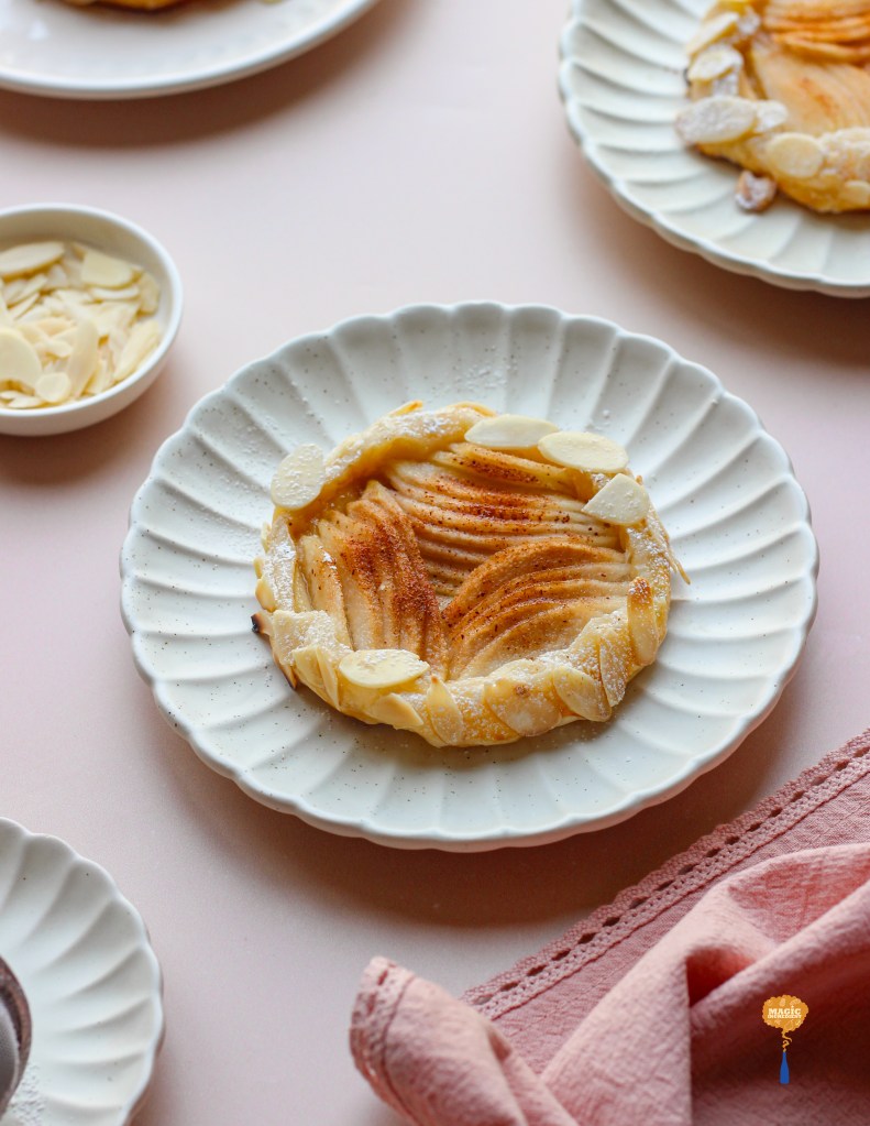 Easy pear galettes